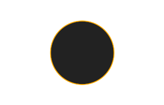 Annular solar eclipse of 06/06/2244